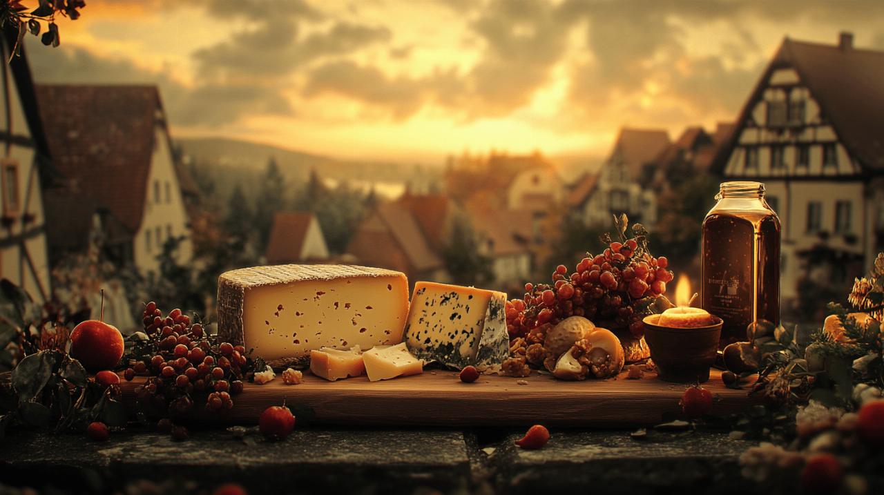 Fromages allemands meconnus : guide du connaisseur en voyage sur les traces des fromages medievaux